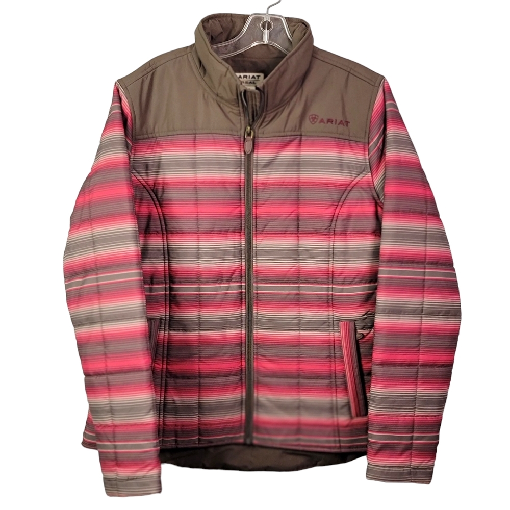 Ariat Real Crius Serape Full Zip Concele Carry Pocket Jacket L